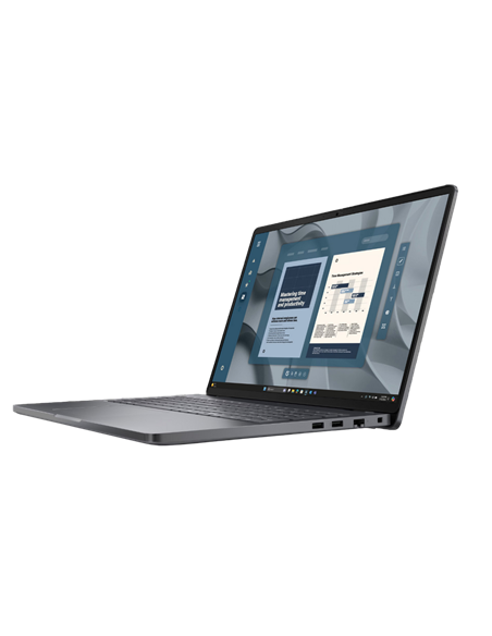 Laptop Business 16" DELL Pro 16 PC16255, Magnetite, AMD Ryzen 5 PRO 230, 16GB/1024GB, Windows 11 Pro