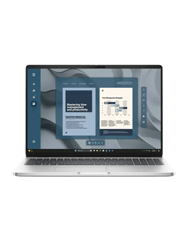 Ноутбук для бизнеса 16" DELL Pro 16 PC16255, Platinum Silver, AMD Ryzen AI 5 PRO 340, 16Гб/512Гб, Windows 11 Pro