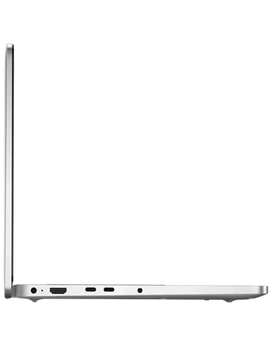 Ноутбук для бизнеса 16" DELL Pro 16 PC16255, Platinum Silver, AMD Ryzen AI 5 PRO 340, 16Гб/512Гб, Windows 11 Pro