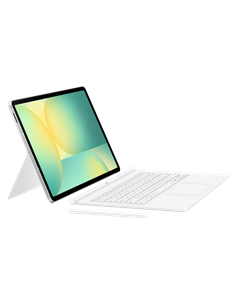 Чехол-клавиатура Samsung для Tab S10 FE+, 13,1", Белый