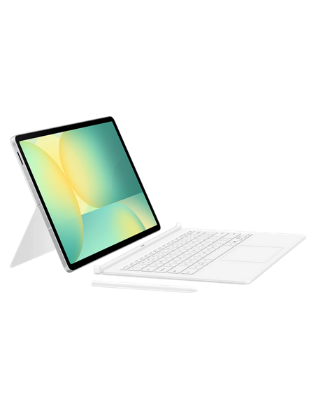 Husă-tastatură Samsung pentru Tab S10 FE+, 13,1", Alb