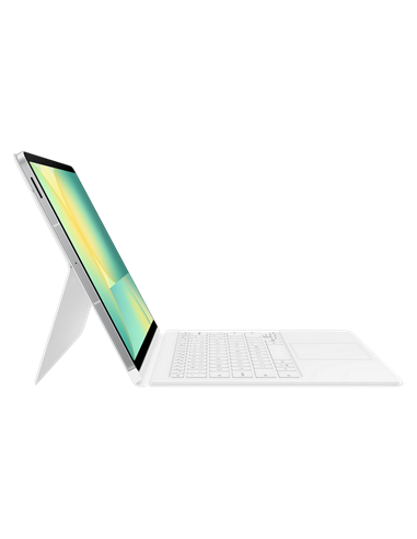 Husă-tastatură Samsung pentru Tab S10 FE+, 13,1", Alb