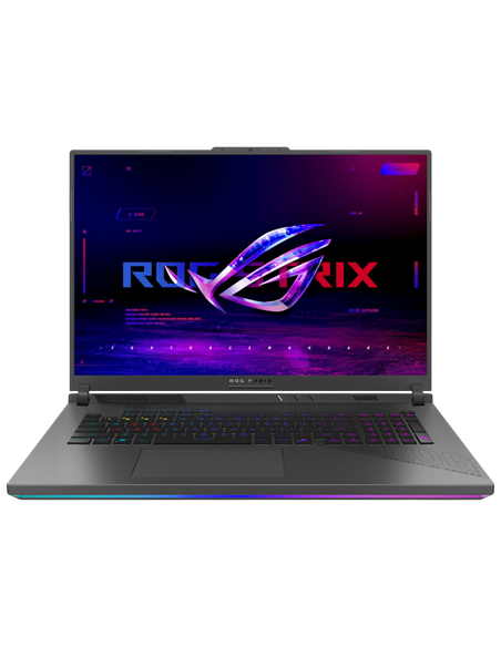 Laptop Gaming 18" ASUS ROG Strix G18 G814PM, Eclipse Gray, AMD Ryzen 9 8940HX, 16GB/1024GB, Fără SO