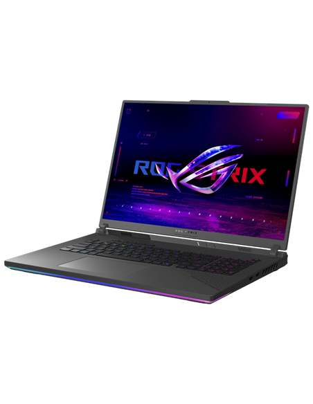 Laptop Gaming 18" ASUS ROG Strix G18 G814PM, Eclipse Gray, AMD Ryzen 9 8940HX, 16GB/1024GB, Fără SO