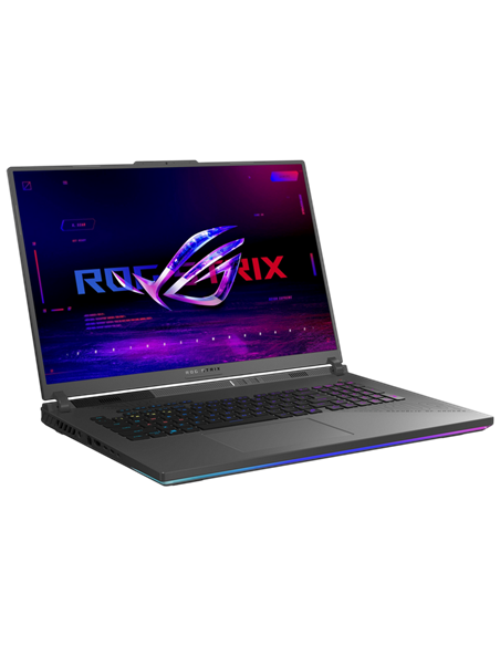 Laptop Gaming 18" ASUS ROG Strix G18 G814PM, Eclipse Gray, AMD Ryzen 9 8940HX, 16GB/1024GB, Fără SO