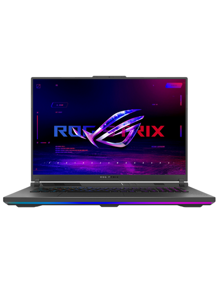 Laptop Gaming 18" ASUS ROG Strix G18 G814PM, Eclipse Gray, AMD Ryzen 9 8940HX, 16GB/1024GB, Fără SO