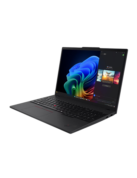 Ноутбук для бизнеса 16" Lenovo ThinkPad T16 Gen 4, Чёрный, Intel Core Ultra 7 255U, 32Гб/1024Гб, Без ОС Ноутбук для бизнеса 16" Lenovo ThinkPad T16 Gen 4, Чёрный, Intel Core Ultra 7 255U, 32Гб/1024Гб, Без ОС