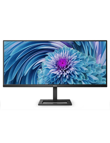 34" Monitor Philips 346E2LAE, VA 3440x1440 WQHD, Negru