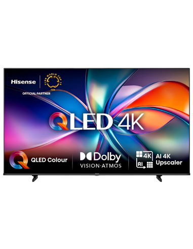 85" QLED SMART Телевизор Hisense 85E7Q, 3840x2160 4K UHD, VIDAA U9, Черный