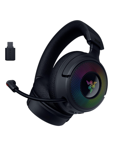 Căști gaming Razer Kraken V4, Cu fir, Negru