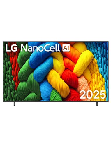 86" Nanocell SMART Телевизор LG 86NANO81A6A, 3840x2160 4K UHD, webOS, Черный