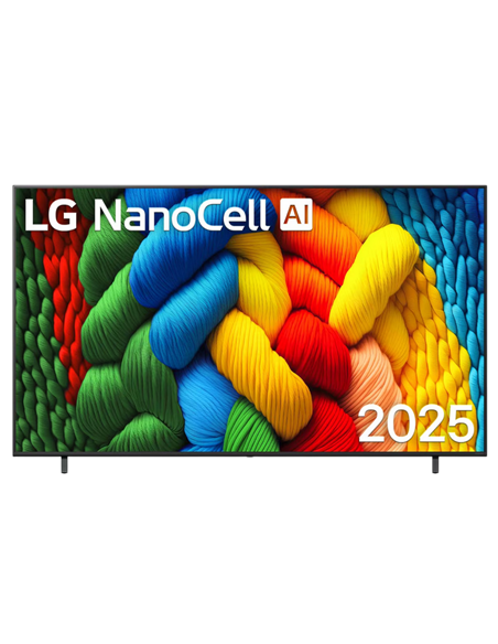 86" Nanocell SMART Телевизор LG 86NANO81A6A, 3840x2160 4K UHD, webOS, Черный