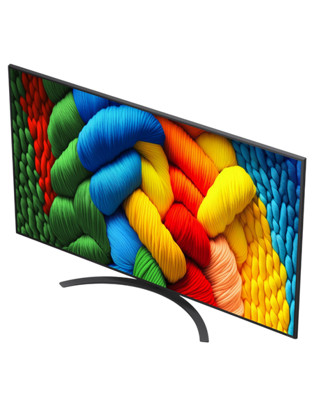 86" Nanocell SMART Телевизор LG 86NANO81A6A, 3840x2160 4K UHD, webOS, Черный