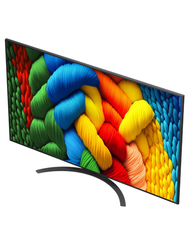 86" Nanocell SMART Телевизор LG 86NANO81A6A, 3840x2160 4K UHD, webOS, Черный