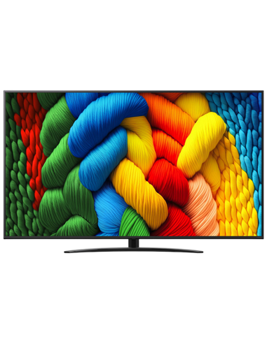 86" Nanocell SMART Телевизор LG 86NANO81A6A, 3840x2160 4K UHD, webOS, Черный