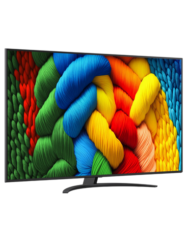 86" Nanocell SMART Телевизор LG 86NANO81A6A, 3840x2160 4K UHD, webOS, Черный