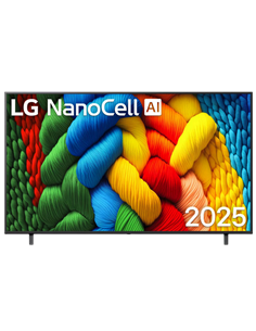 75" Nanocell SMART Телевизор LG 75NANO81A6A, 3840x2160 4K UHD, webOS, Черный