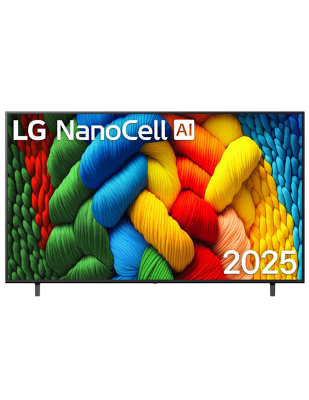 75" Nanocell SMART Телевизор LG 75NANO81A6A, 3840x2160 4K UHD, webOS, Черный