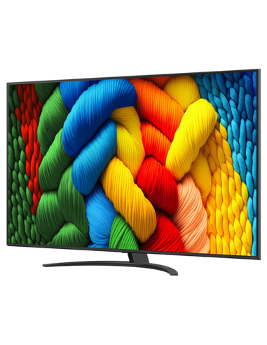 75" Nanocell SMART Телевизор LG 75NANO81A6A, 3840x2160 4K UHD, webOS, Черный