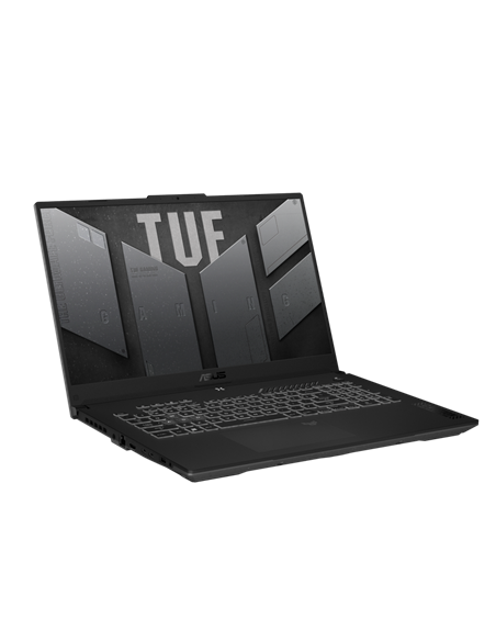 Laptop Gaming 17,3" ASUS TUF Gaming F17 FX707VJ, Mecha Gray, Intel Core 5 210H, 16GB/512GB, Fără SO Laptop Gaming 17,3" ASUS TUF Gaming F17 FX707VJ, Mecha Gray, Intel Core 5 210H, 16GB/512GB, Fără SO