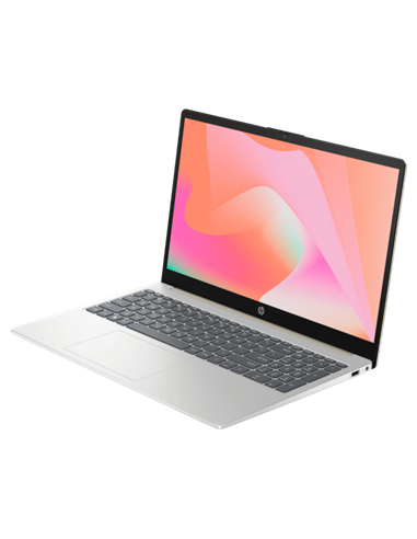 Laptop 15,6" HP Laptop AI 15, Warm Gold, Intel Core Ultra 5 225U, 16GB/1024GB, FreeDOS