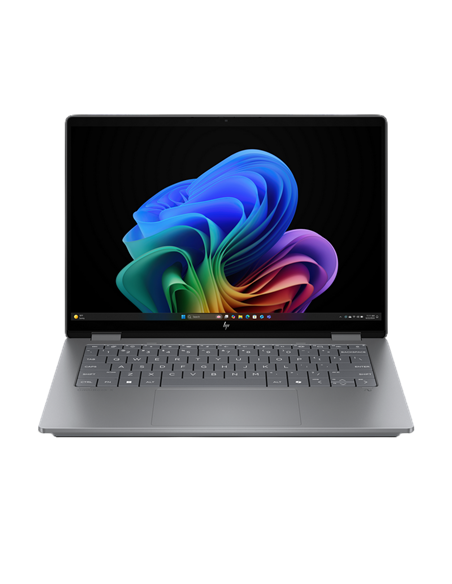 Laptop 14" HP OmniBook X Flip Next Gen AI 14, Meteor Silver, Intel Core Ultra 7 258V, 32GB/1024GB, Windows 11 Home