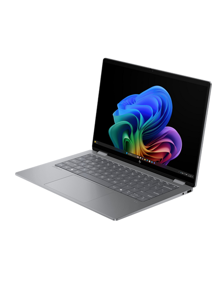 Laptop 14" HP OmniBook X Flip Next Gen AI 14, Meteor Silver, Intel Core Ultra 7 258V, 32GB/1024GB, Windows 11 Home