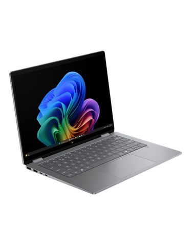 Laptop 14" HP OmniBook X Flip Next Gen AI 14, Meteor Silver, Intel Core Ultra 7 258V, 32GB/1024GB, Windows 11 Home