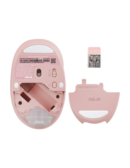 Беcпроводная мышь ASUS Fragrance MD101, Розовый
