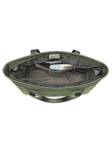 Сумка для ноутбука Rivacase Eden-Eco, 14", Olive green