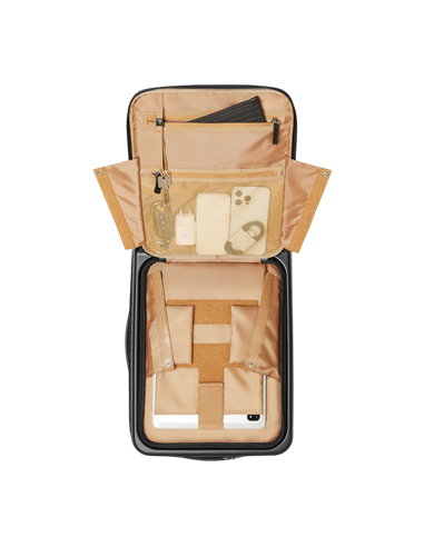 Чемодан Rivacase Clark-Eco, 28л, Чёрный