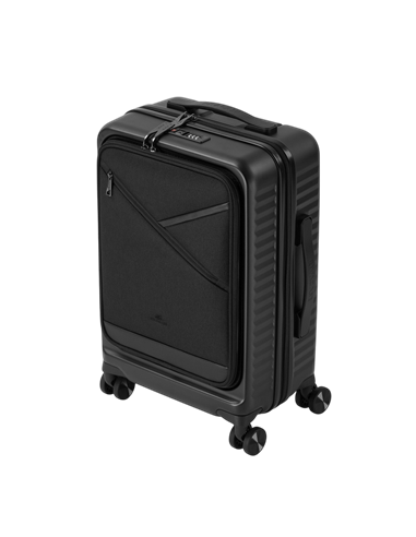 Valiză Rivacase Clark-Eco, 28L, Negru