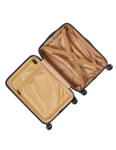 Valiză Rivacase Clark-Eco, 28L, Negru