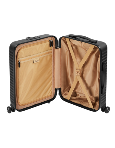 Valiză Rivacase Clark-Eco, 28L, Negru