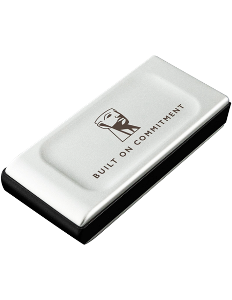 Внешний портативный SSD накопитель Kingston XS2000 BoC, 1 ТБ, Серебристый (SXS2000/1000GA)