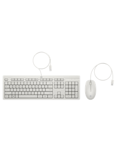 Set Tastatură + Mouse HP 225 G2, Cu fir, Alb
