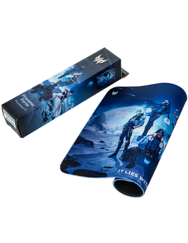 Игровой коврик для мыши Acer Predator PMP450, Medium, Синий