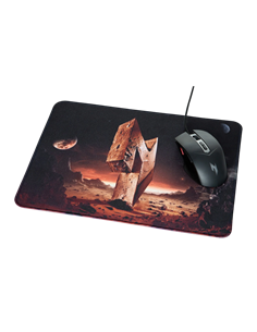 Mouse Pad pentru jocuri Acer Nitro NMP450, Medium, Negru | Roșu 2