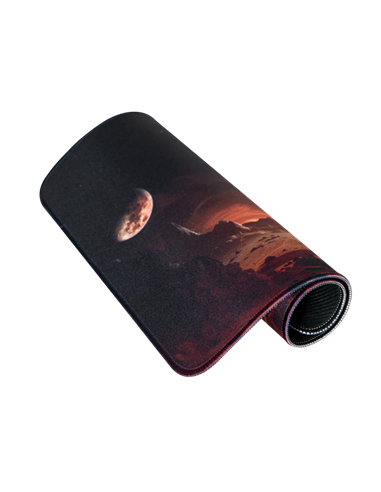 Mouse Pad pentru jocuri Acer Nitro NMP450, Medium, Negru | Roșu