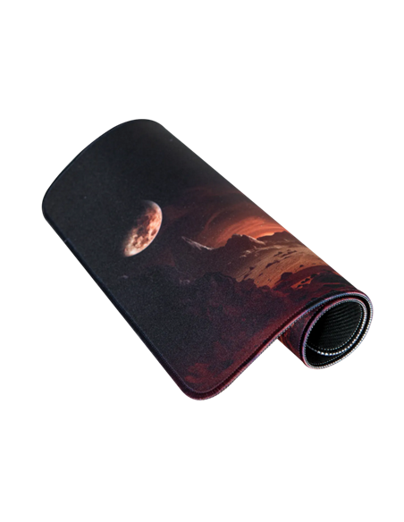 Mouse Pad pentru jocuri Acer Nitro NMP450, Medium, Negru | Roșu