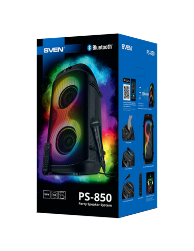 Sistem audio SVEN PS-850, Negru