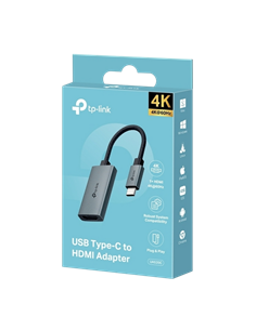 Адаптер USB TP-LINK UA520C, USB Type-C, 0,1м, Серый 2
