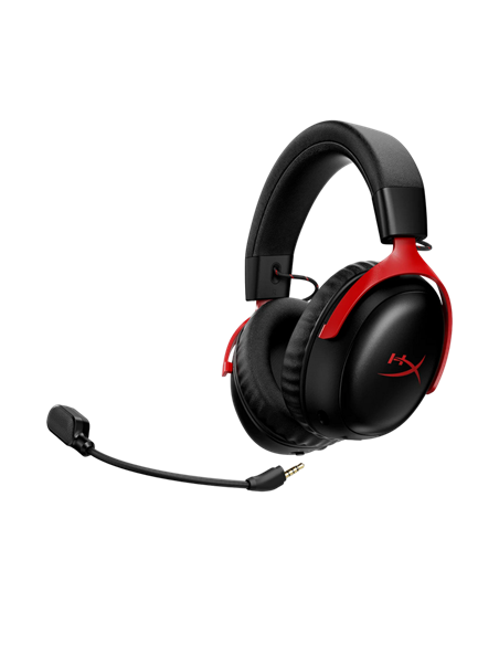 Игровая Гарнитура HyperX Cloud III S, Беспроводной, Черный | Красный
