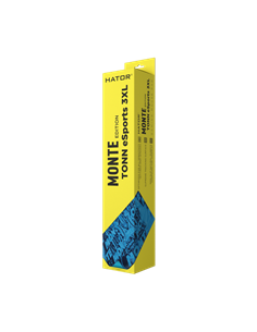 Mouse Pad pentru jocuri HATOR Tonn eSport Monte Edition, XXXL, Negru | Albastru 2