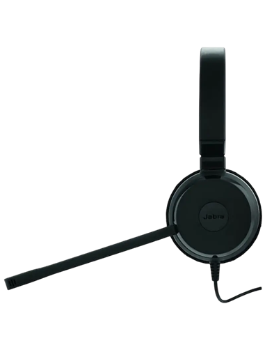 Headset Jabra Evolve 20 SE, Stereo MS, USB C/A adapter, Leather, Black