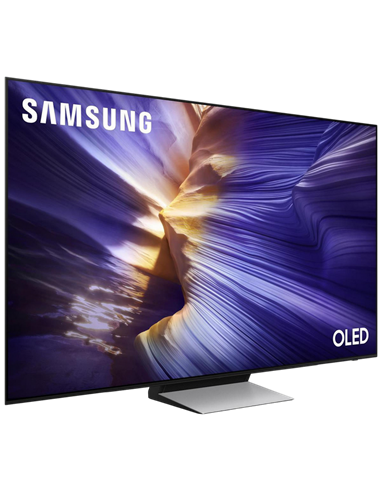 77" OLED SMART Телевизор Samsung QE77S90FAEXUA, 3840x2160 4K UHD, Tizen, Черный