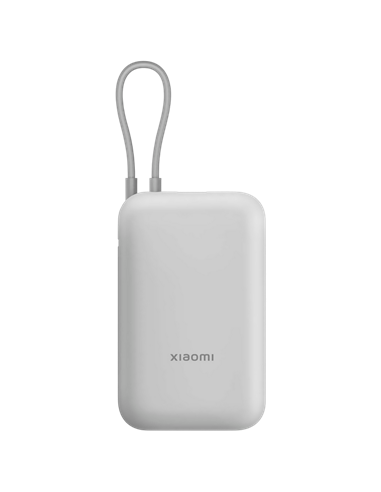 Acumulator extern Xiaomi BHR9738GL, 20000mAh, Gri deschis