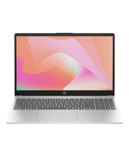 Ноутбук 15,6" HP Laptop 15, Natural Silver, AMD Ryzen 3 7320U, 8Гб/512Гб, FreeDOS