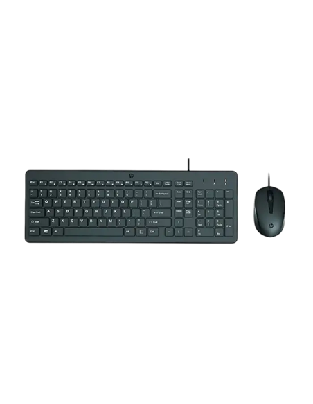 Set Tastatură + Mouse HP 150, Cu fir, Negru