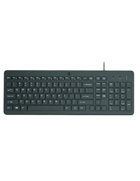 Set Tastatură + Mouse HP 150, Cu fir, Negru